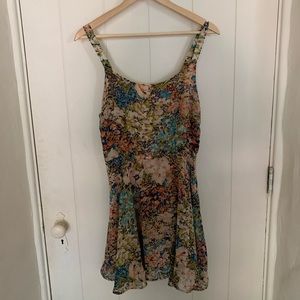 Floral mini dress